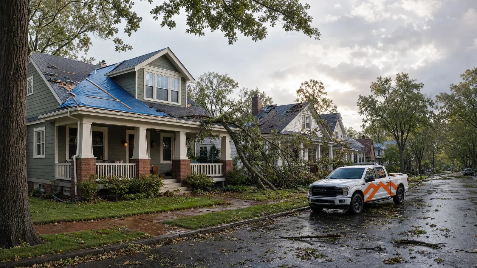 Severe Storm Damage Restoration